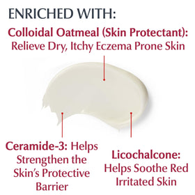 Eucerin Eczema Relief Body Cream three-pack display