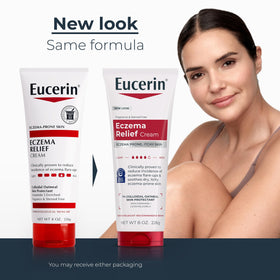 Eucerin Eczema Relief Body Cream tube close-up