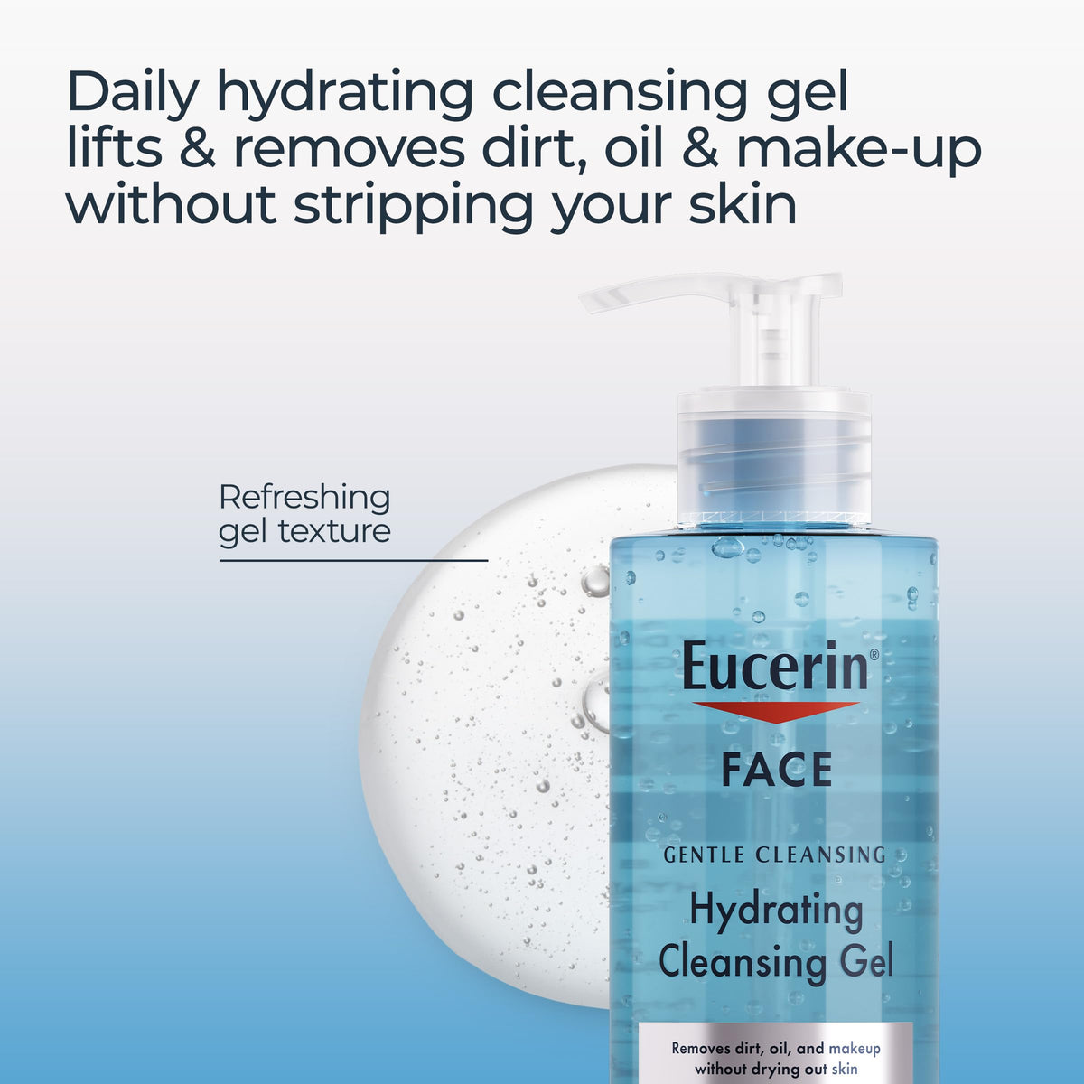 Eucerin Gentle Cleansing Gel with pump top