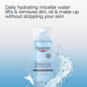 Eucerin Hydrating Micellar Water packaging details
