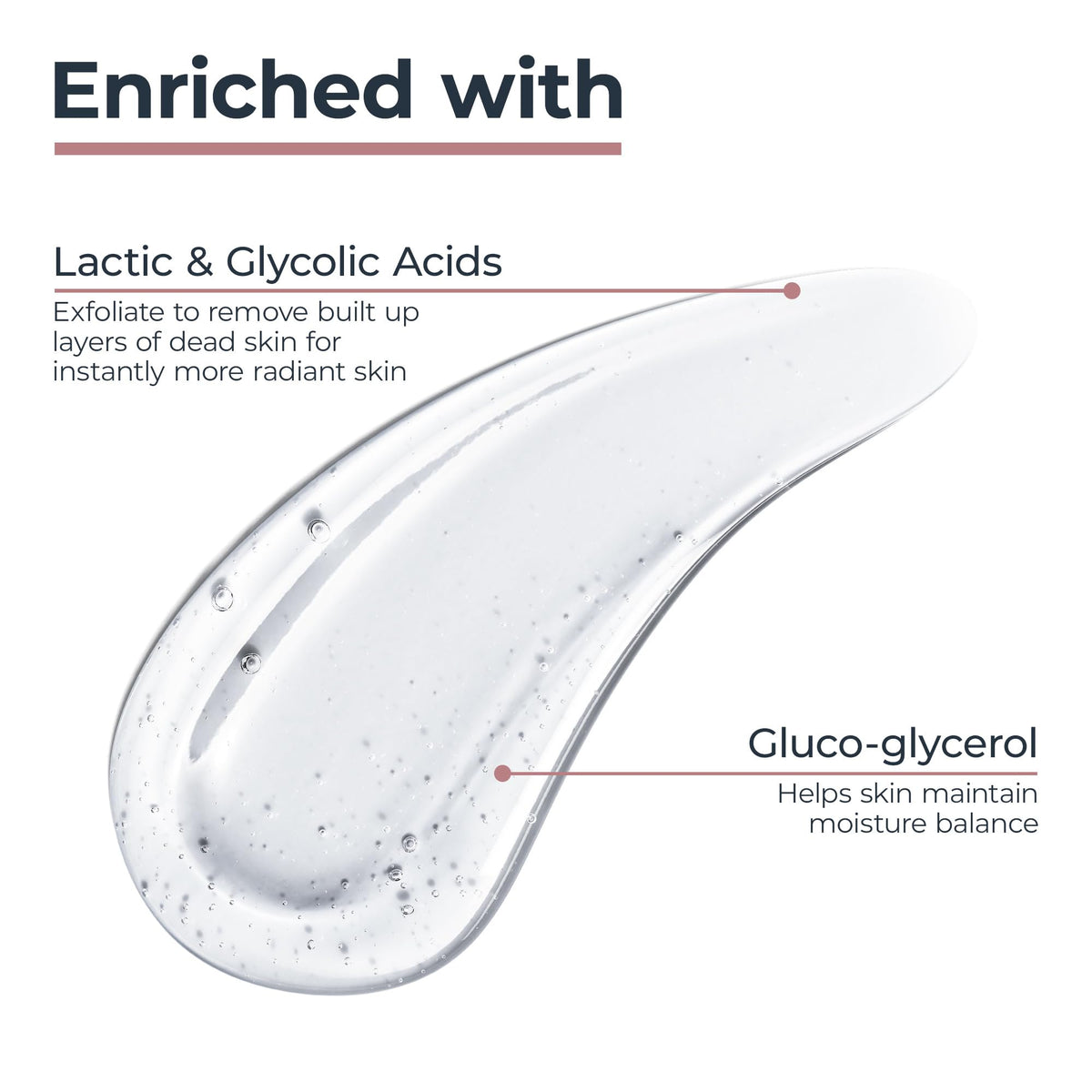 Eucerin Radiant Tone Cleansing Gel 2% AHA texture close-up