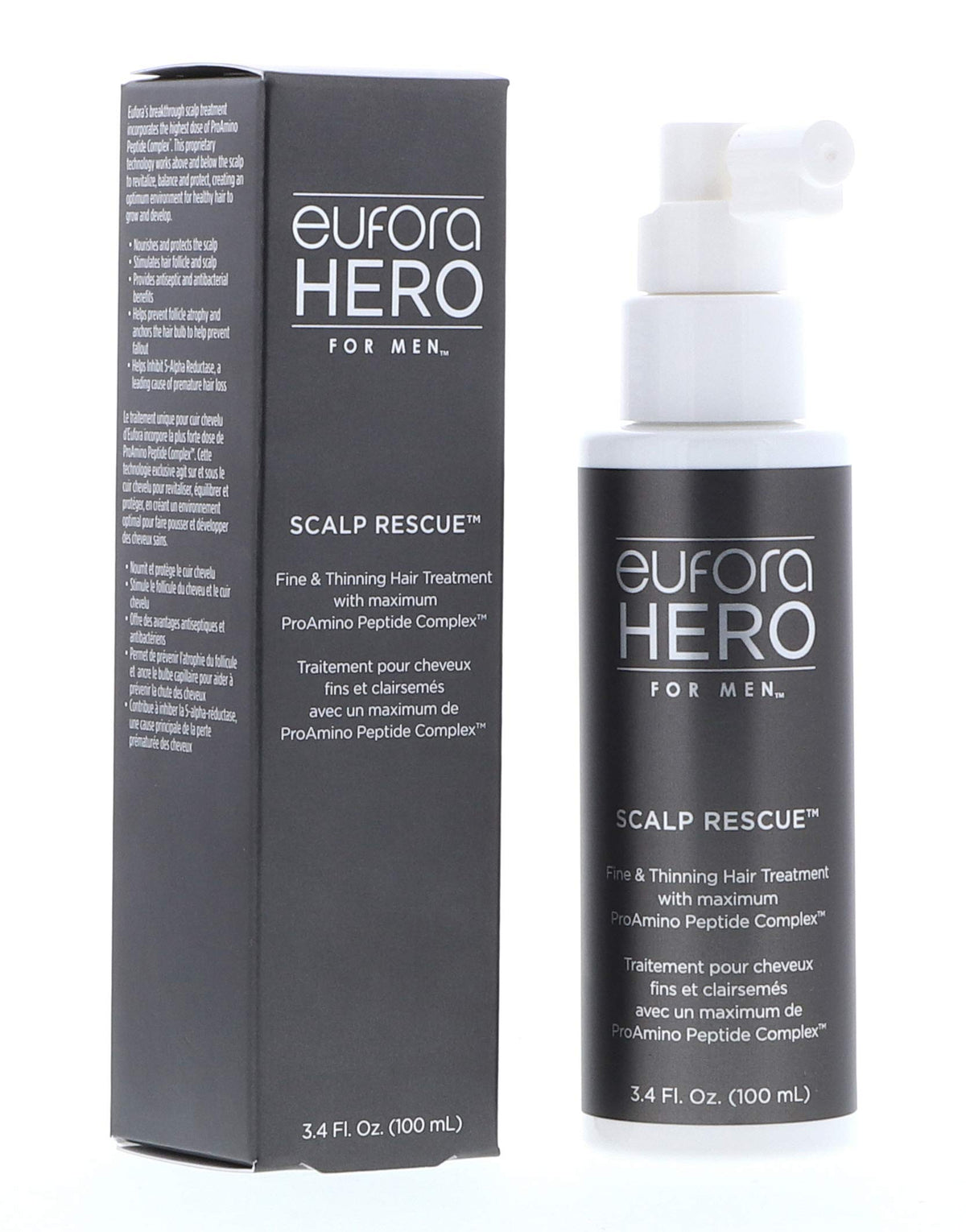 Eufora Scalp Rescue for Men 3.4 oz front view