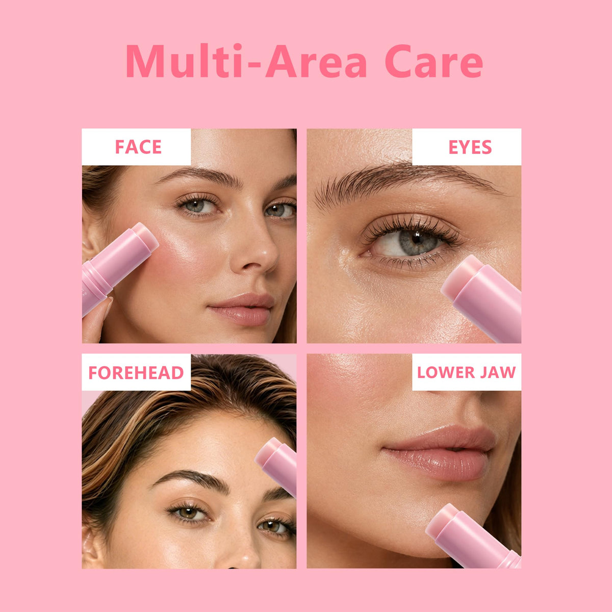 Euralissea PDRN Collagen Multi Balm Stick with eye patches beside it