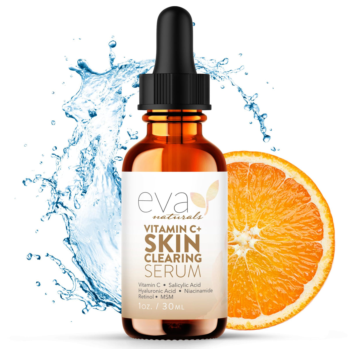 Eva Naturals Vitamin C Serum front view 80g