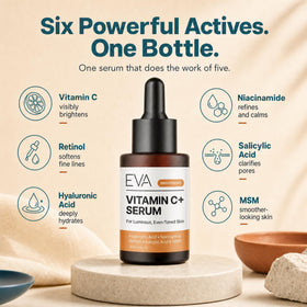 Eva Naturals Vitamin C Serum texture close-up