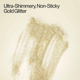 EVA·NYC Kweeen Gold Glitter Spray in a festive setting