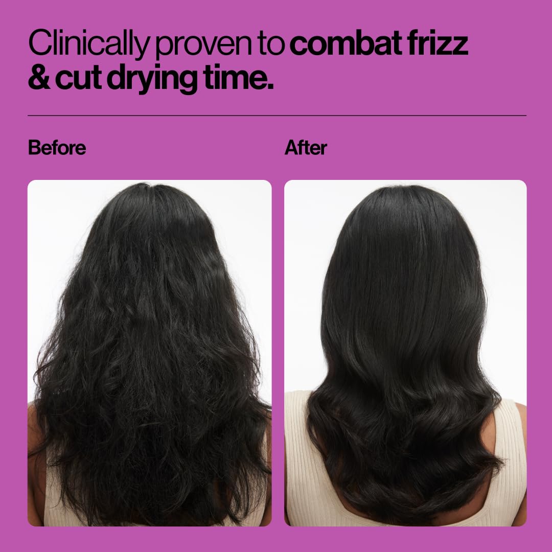 EVA·NYC Mane Magic 10-in-1 Heat Protectant application on hair