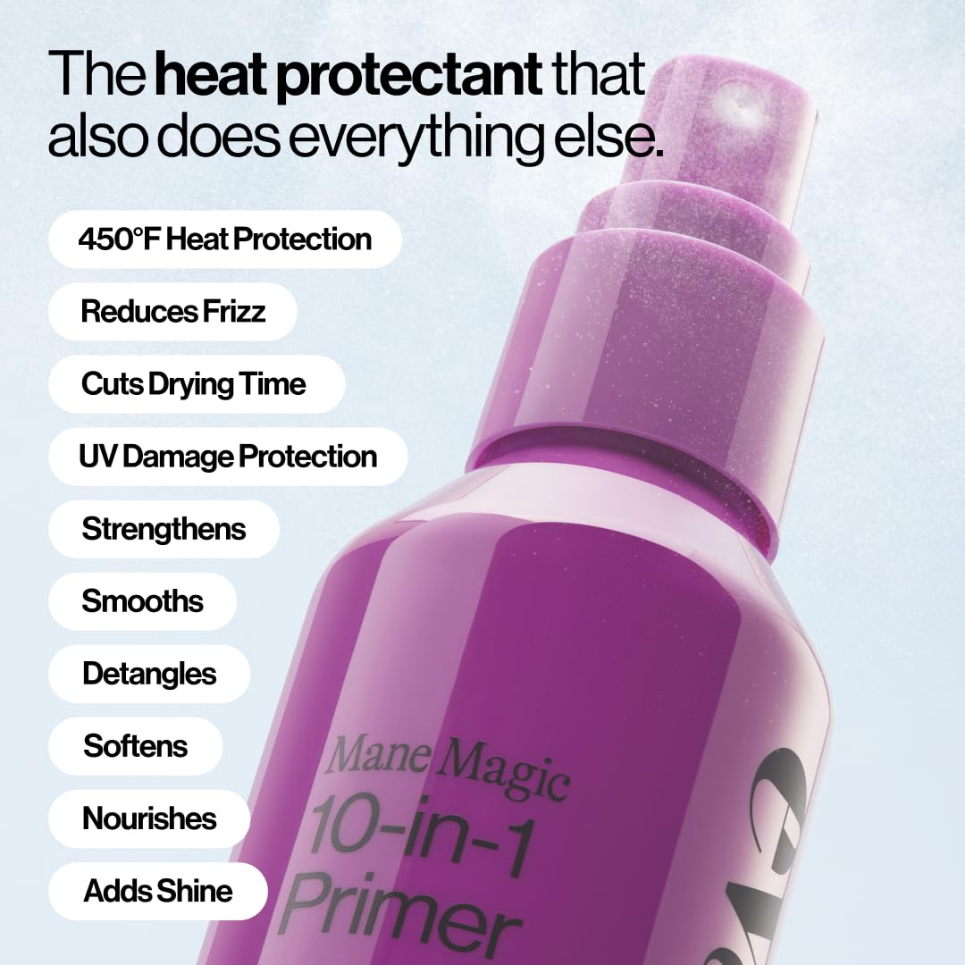 EVA·NYC Mane Magic 10-in-1 Heat Protectant spray nozzle