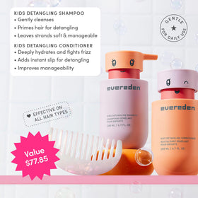 Evereden Kids Conditioner bottle side view