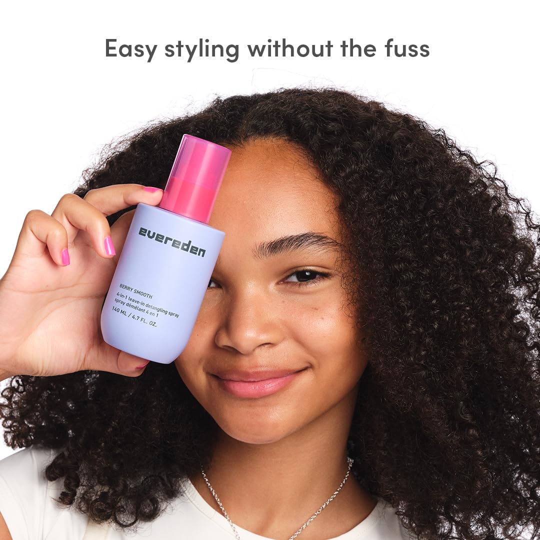 Evereden Kids Detangling Spray with shampoo and conditioner