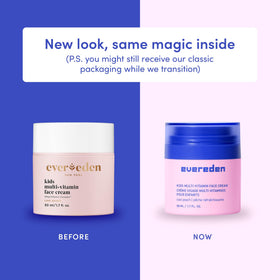 Evereden Kids Face Cream 2-Pack Peach packaging