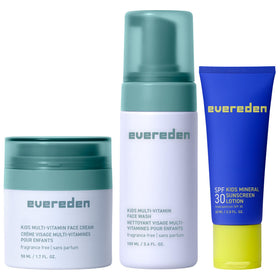 Evereden Kids Face Wash front view with packaging