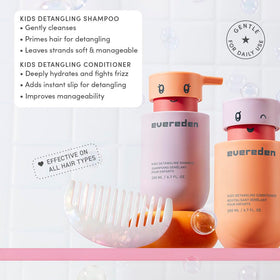 Evereden Kids Shampoo bottle close-up