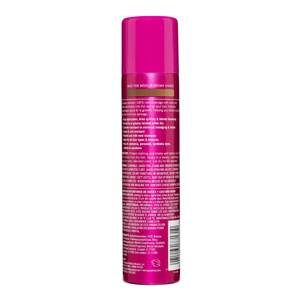 EVERPRO Gray Away Instant Root Cover Up Spray 2.5oz lifestyle scene