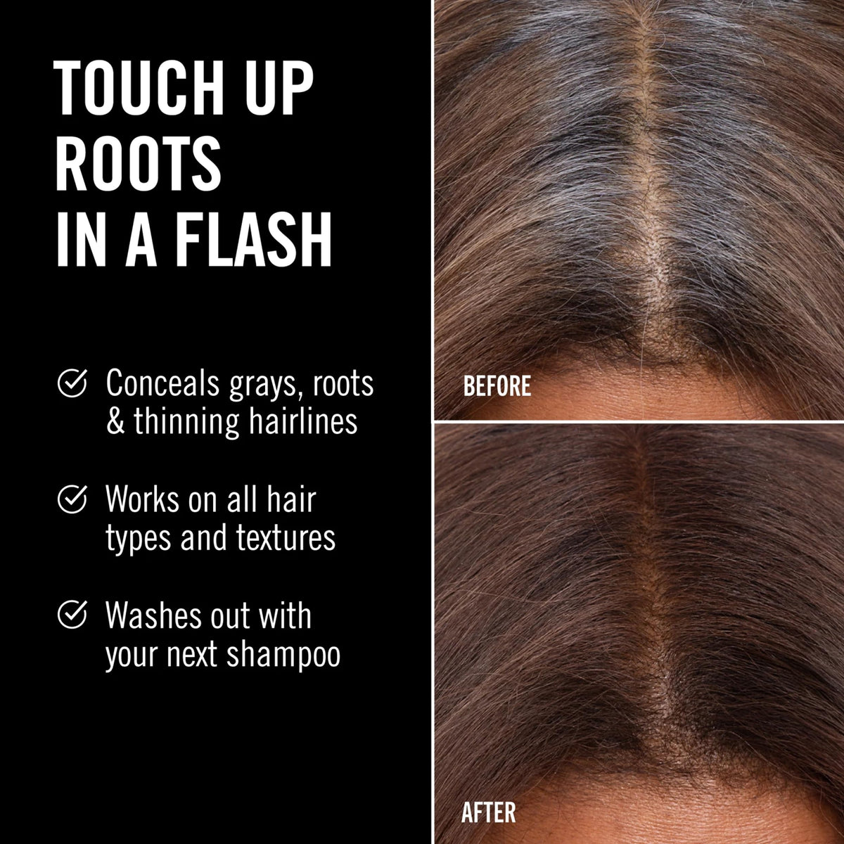 EVERPRO Gray Away Instant Root Cover Up Spray 2.5oz side view