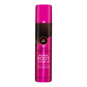 EVERPRO Gray Away Instant Root Cover Up Spray Dark Brown front view