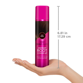 EVERPRO Gray Away Instant Root Cover Up Spray Dark Brown packaging details