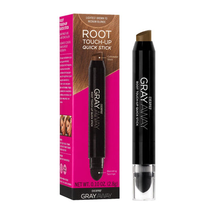 EVERPRO Gray Away Root Touchup Quick Stick Lightest Brown/Medium Blonde front view