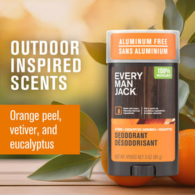 Every Man Jack Aluminum Free Deodorant Citrus Eucalyptus side view