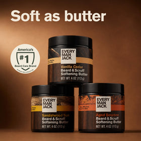 Every Man Jack Beard Butter packaging details