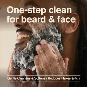 Every Man Jack Beard + Face Wash Vanilla Cedar close-up of texture