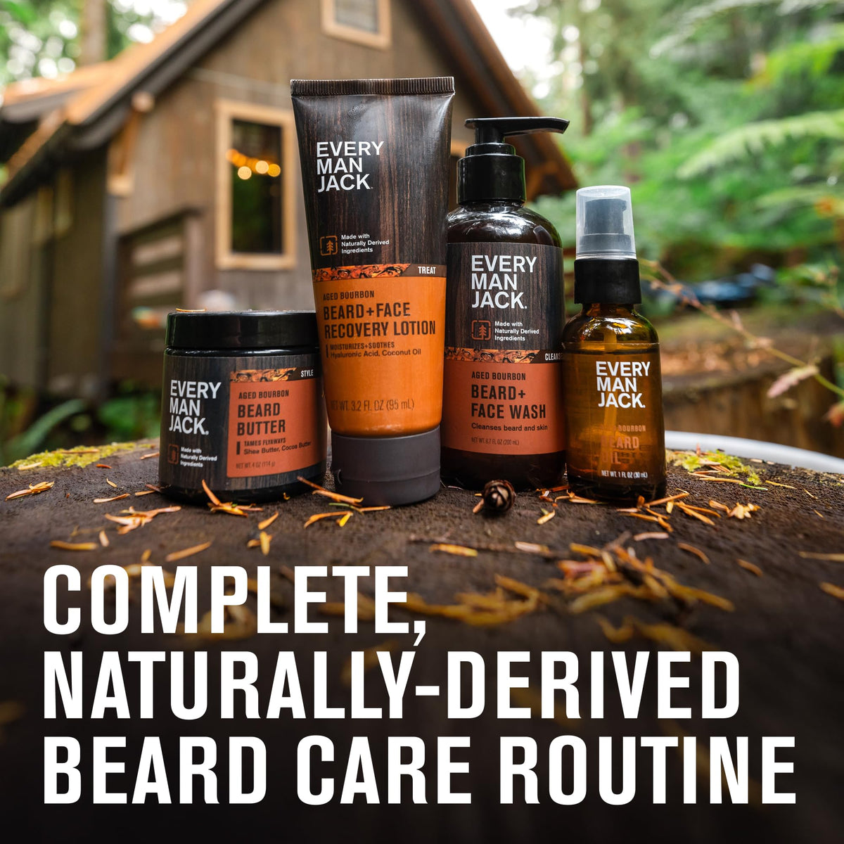 Every Man Jack Complete Beard Care Kit lifestyle scene