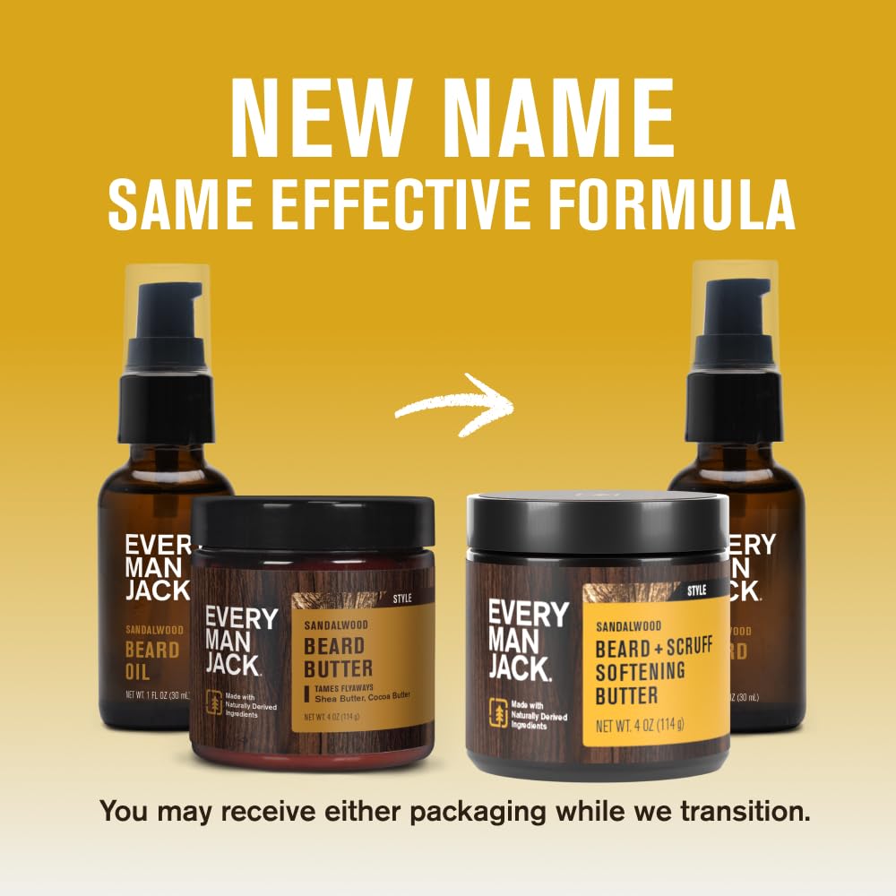 Every Man Jack Hydrating Beard Oil and Butter lifestyle shot
