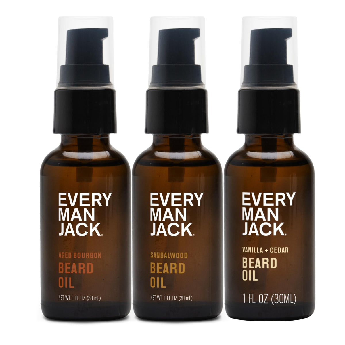 Every Man Jack Hydrating Beard Oil Gift Set packaging front view