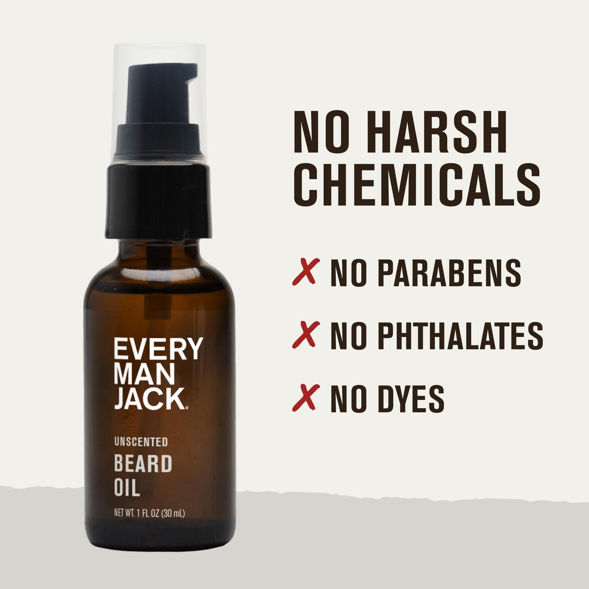 Every Man Jack Hydrating Beard Oil with natural ingredients