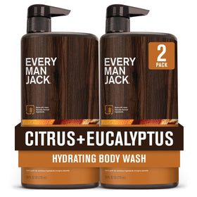 Every Man Jack Hydrating Body Wash Citrus Eucalyptus front view