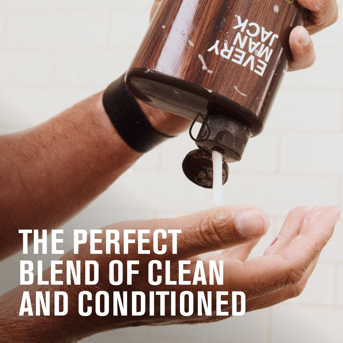 Every Man Jack Men's 2-in-1 Shampoo & Conditioner Cedar Red Sage 24 oz texture