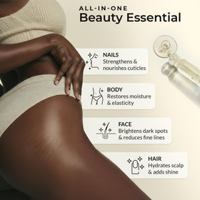Everyday Beauty Organic Vitamin E Oil for Scars with other skincare products