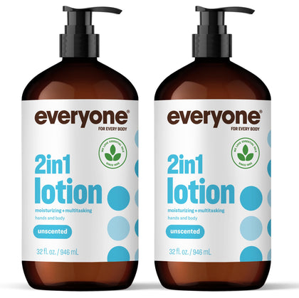 Everyone 2-in-1 Hand & Body Lotion Unscented 32 oz front view