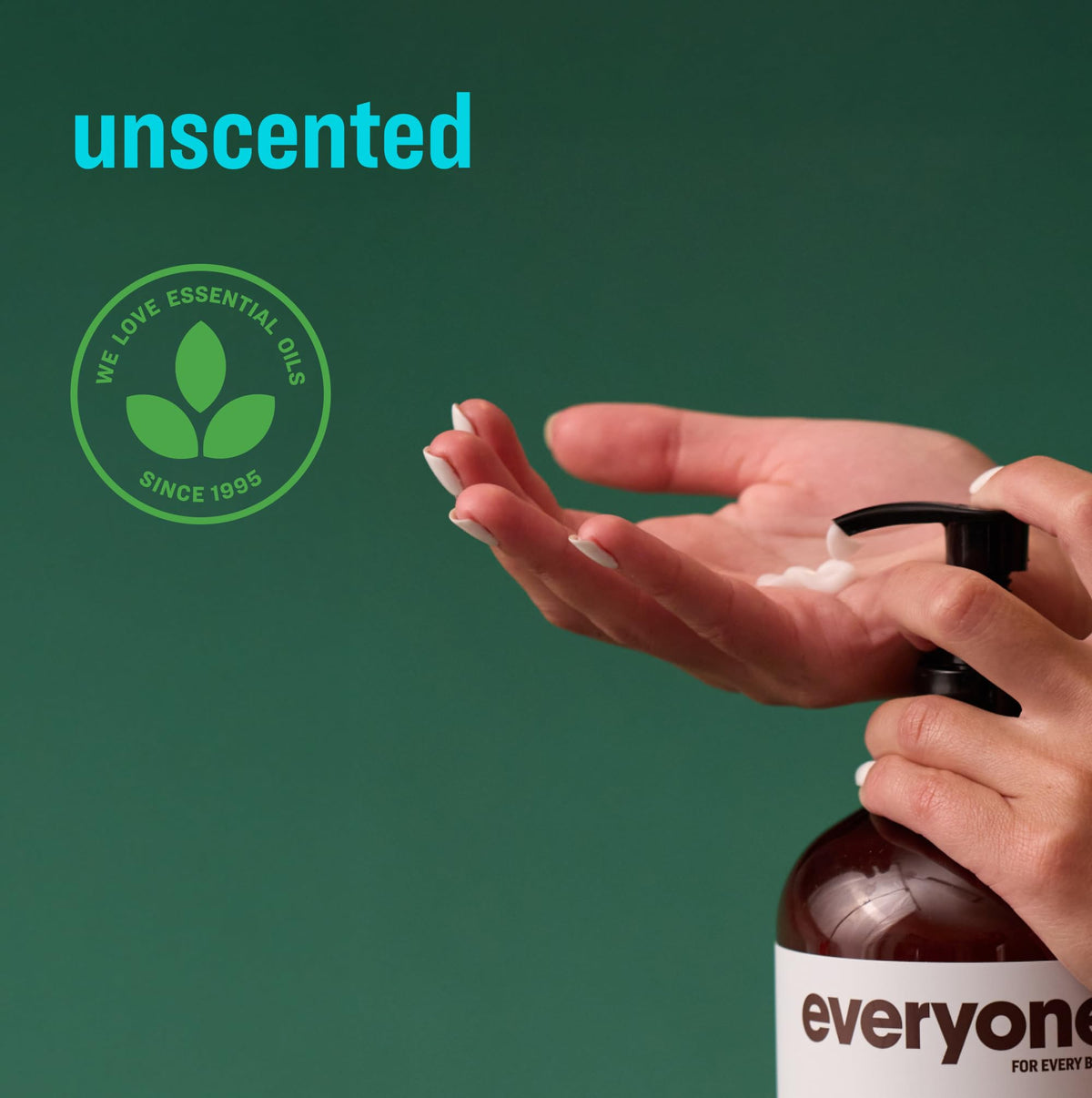 Everyone 2-in-1 Hand & Body Lotion Unscented 32 oz side view