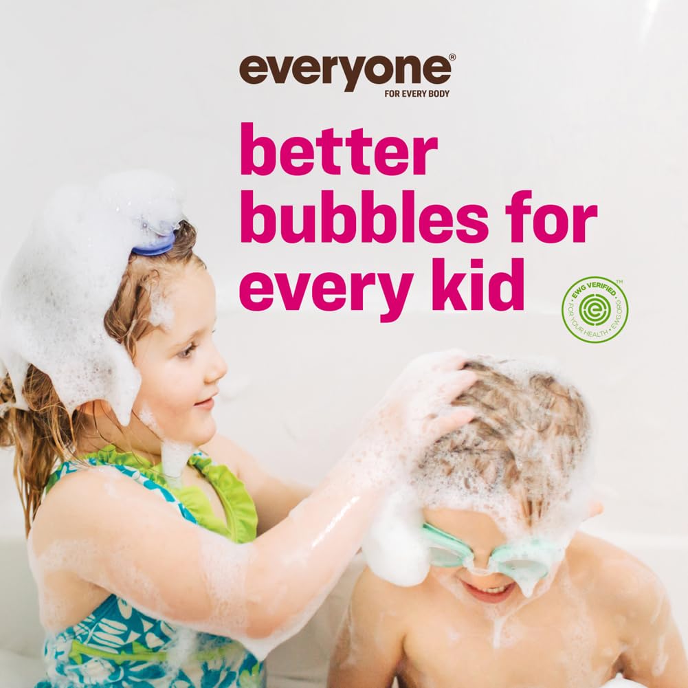 Everyone 3 In 1 Berry Blast Kids Soap side view highlighting the pump