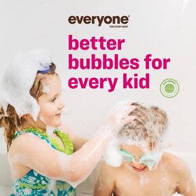 Everyone 3 In 1 Berry Blast Kids Soap side view highlighting the pump