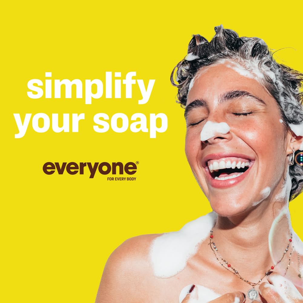 everyone 3-in-1 Body Wash, Shampoo & Bubble Bath Coconut Lemon lifestyle scene