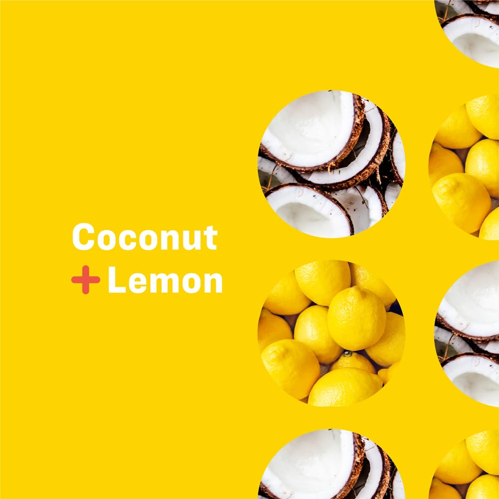 everyone 3-in-1 Body Wash, Shampoo & Bubble Bath Coconut Lemon packaging