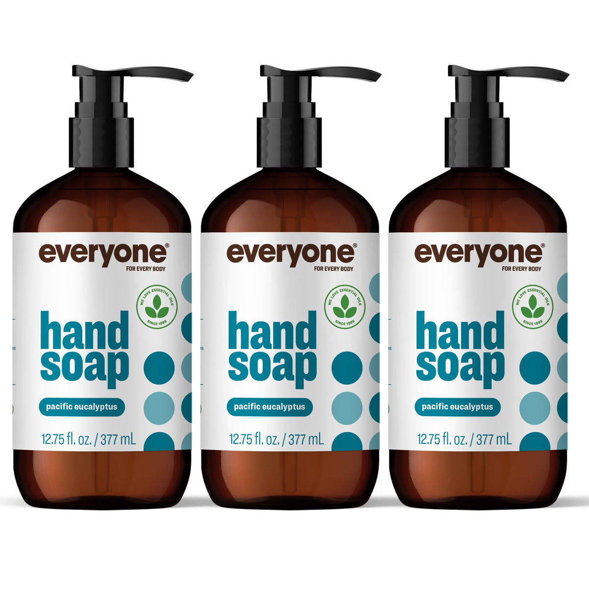 everyone for every body Liquid Hand Soap Pacific Eucalyptus front view