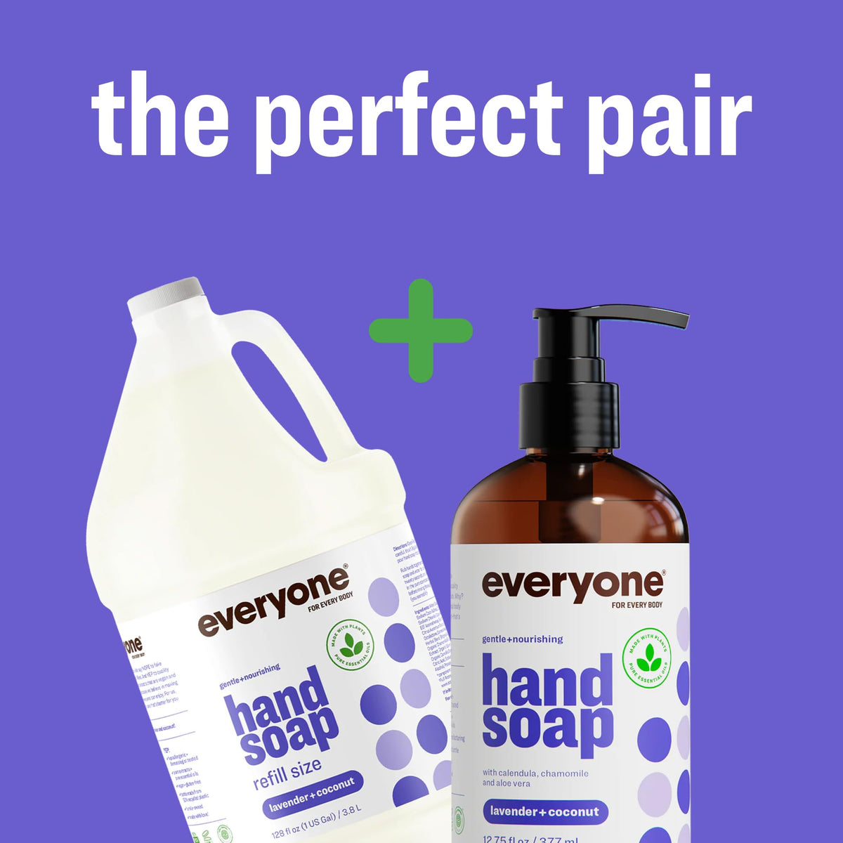 Everyone Lavender Coconut Hand Soap with natural ingredients