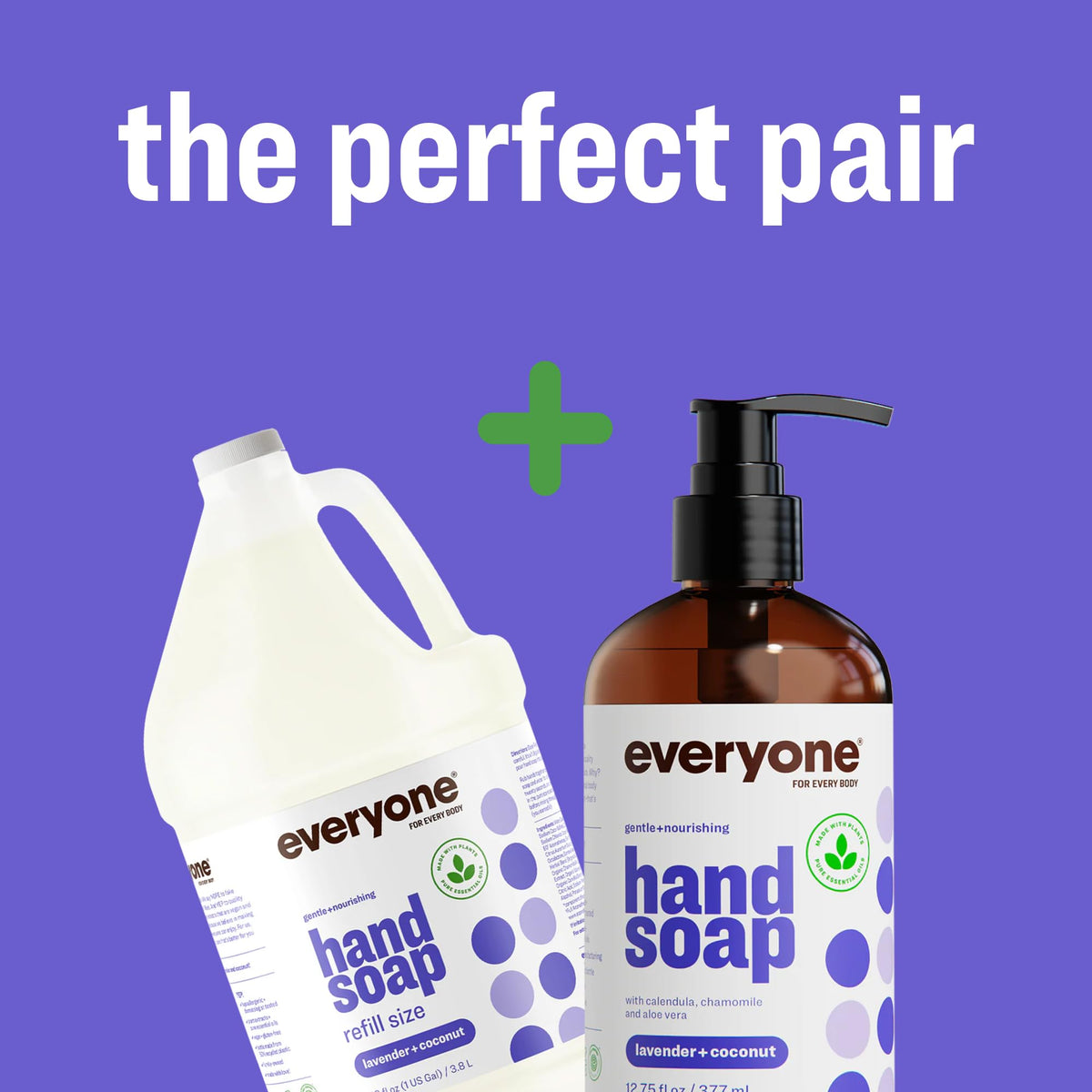 everyone Liquid Hand Soap Lavender Coconut ingredients list
