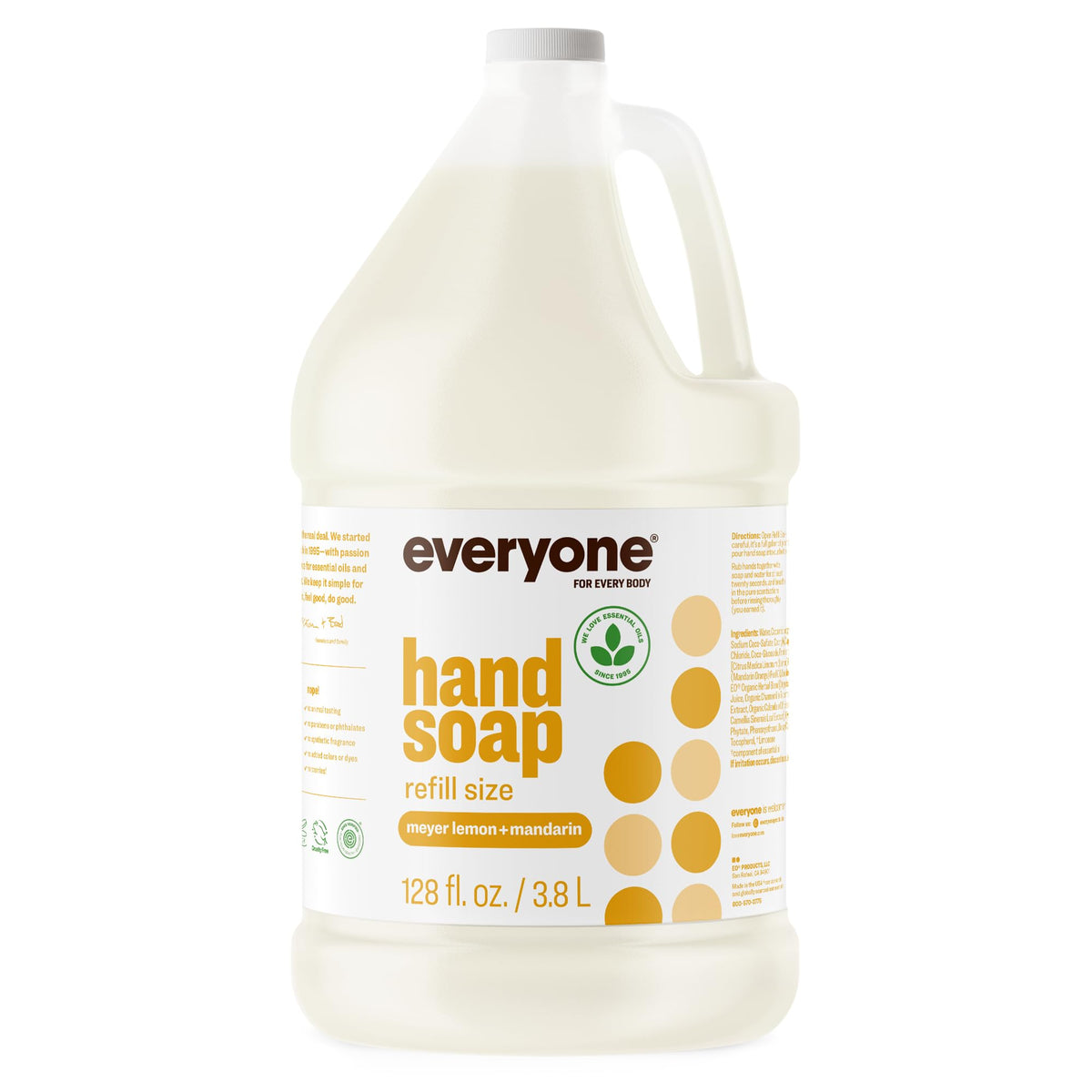 Everyone Liquid Hand Soap Refill 1 Gallon bottle front view
