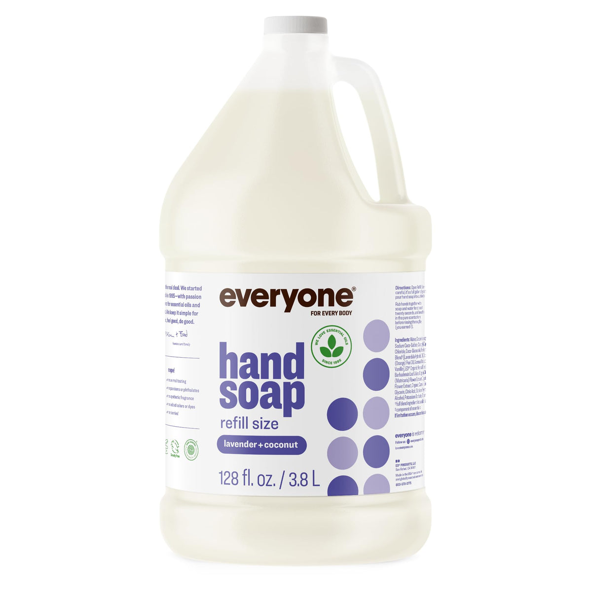 Everyone Liquid Hand Soap Refill in a 1 Gallon bottle front view
