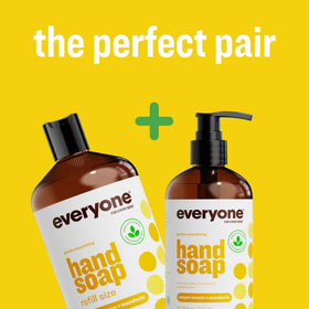Everyone Liquid Hand Soap Refill with fresh lemons and mandarins