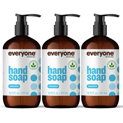 Everyone Liquid Hand Soap unscented 12.75 oz bottle front view