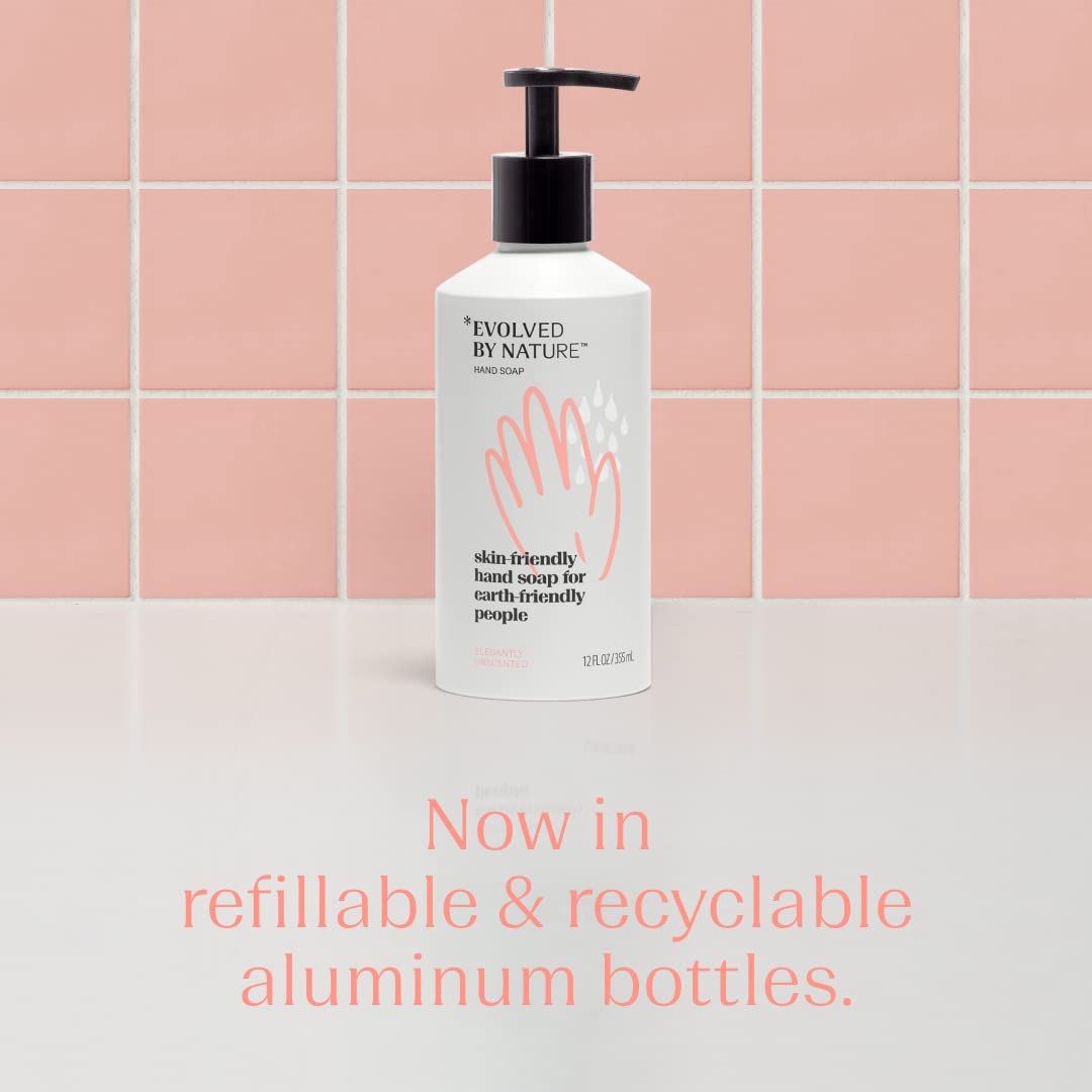 EVOLVED BY NATURE Liquid Hand Soap 12 Oz packaging