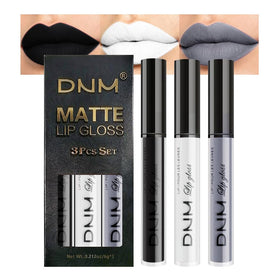 evpct 3Pcs Liquid Lipstick Set front view with shades