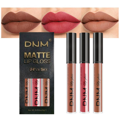 evpct 3Pcs Liquid Lipstick Set packaging front view