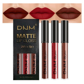 evpct 3Pcs Matte Liquid Lipstick Set packaging front view
