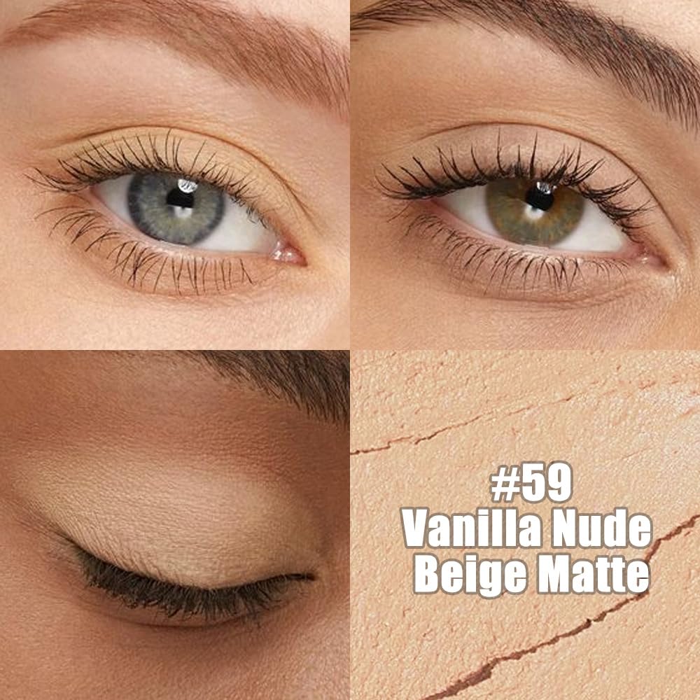 evpct Beige Matte Cream Eye Shadow Stick swatch on skin